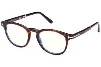 Briller Tom Ford FT5891-B 056 Rund Havana