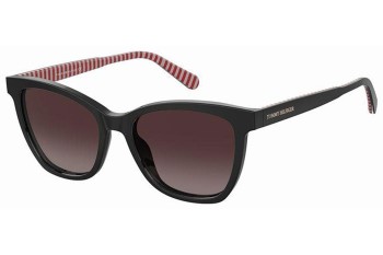 Ochelari de soare Tommy Hilfiger TH1981/S GWM/3X Cat Eye Negri