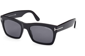 Ochelari de soare Tom Ford Nico 2 FT1062 01A Pătrați Negri