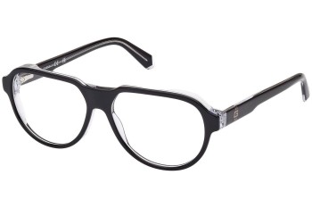 Okulary korekcyjne Guess GU50090 005 Prostokątne Czarne