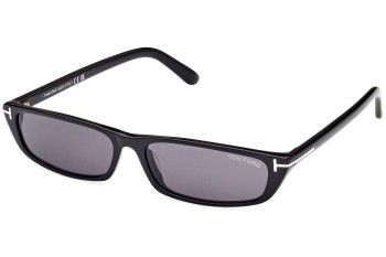 Zonnebril Tom Ford Alejndro FT1058 01A Rechthoekige Zwart