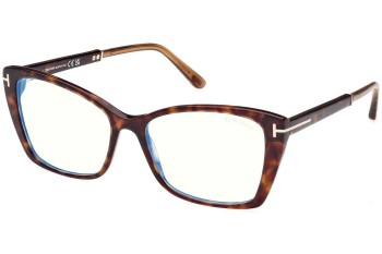 Okulary korekcyjne Tom Ford FT5893-B 052 Kocie oczy Havana Okulary korekcyjne Tom Ford FT5893-B 052 Kocie oczy Havana