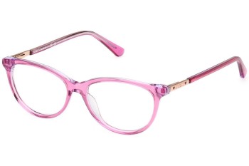 Okulary korekcyjne Guess GU9233 077 Kocie oczy Fioletowe