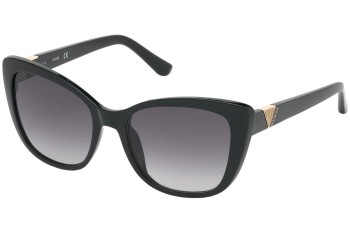 Napszemüvegek Guess GU7600 01B Cat Eye Fekete