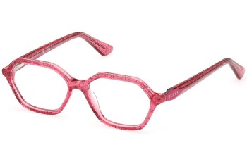 Okulary korekcyjne Guess GU9234 077 Nieregularny Różowe