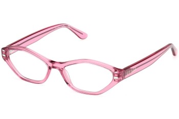 Okulary korekcyjne Guess GU2968 072 Nieregularny Różowe