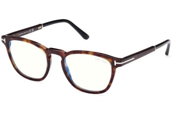 Briller Tom Ford FT5890-B 056 Rund Havana