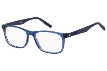 Ochelari Tommy Hilfiger TH2025 PJP Dreptunghiulari Albaștri