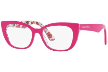 Briller Dolce & Gabbana DX3357 3408 Cat Eye Pink