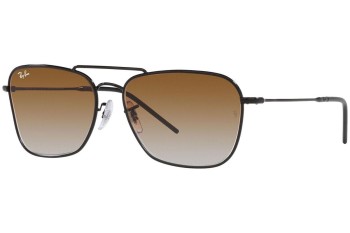 Слънчеви очила Ray-Ban Caravan Reverse RBR0102S 002/CB Правоъгълни Черна