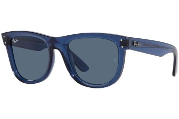 Okulary przeciwsłoneczne Ray-Ban Wayfarer Reverse RBR0502S 67083A Kwadratowe Niebieskie