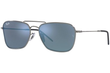 Solbriller Ray-Ban Caravan Reverse RBR0102S 004/GA Rektangulær Grå