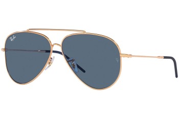 Okulary przeciwsłoneczne Ray-Ban Aviator Reverse RBR0101S 92023A Pilotki (Aviator) Złote