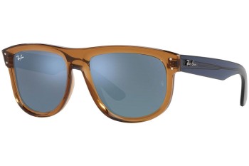 Zonnebril Ray-Ban Boyfriend Reverse RBR0501S 6711GA Vierkant Bruin