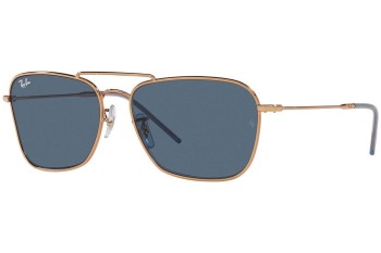 Слънчеви очила Ray-Ban Caravan Reverse RBR0102S 92023A Правоъгълни Златна