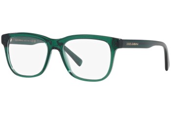 Okulary korekcyjne Dolce & Gabbana DX3356 3008 Kwadratowe Zielone