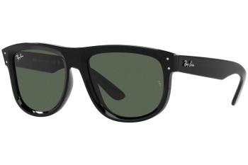 Ochelari de soare Ray-Ban Boyfriend Reverse RBR0501S 6677VR Pătrați Negri