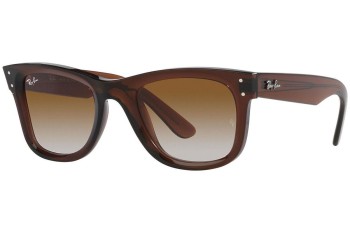 Слънчеви очила Ray-Ban Wayfarer Reverse RBR0502S 6709CB Квадратни Кафява