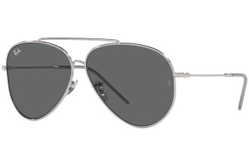 Napszemüvegek Ray-Ban Aviator Reverse RBR0101S 003/GR Pilota Ezüst