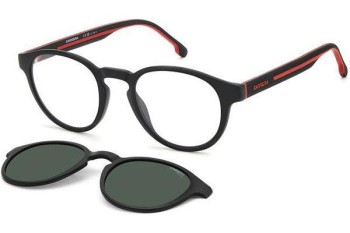 Okulary korekcyjne Carrera CA8066/CS OIT/UC Polarized Okrągłe Czarne Okulary korekcyjne Carrera CA8066/CS OIT/UC Polarized Okrągłe Czarne