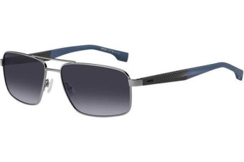 Слънчеви очила BOSS BOSS1580/S V84/1I Polarized Пилотни Сребърна