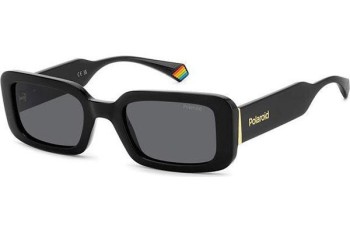 Слънчеви очила Polaroid PLD6208/S/X 807/M9 Polarized Правоъгълни Черна