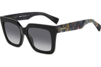 Okulary przeciwsłoneczne Missoni MIS0147/S 807/9O Kwadratowe Czarne