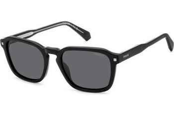 Слънчеви очила Polaroid PLD4156/S/X 807/M9 Polarized Правоъгълни Черна