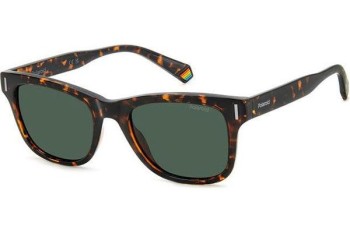 Ochelari de soare Polaroid PLD6206/S 086/UC Polarized Dreptunghiulari Havana