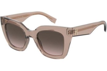 Ochelari de soare Tommy Hilfiger TH2051/S FWM/HA Cat Eye Maro