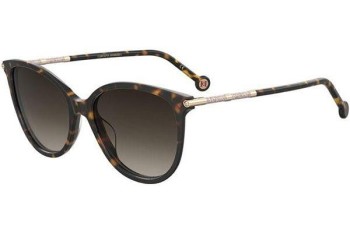 Ochelari de soare Carolina Herrera HER0189/G/S 2IK/HA Rotunzi Havana