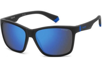 Слънчеви очила Polaroid Junior PLD8057/S 003/5X Polarized Квадратни Черна