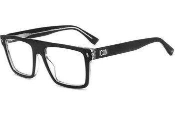 Okulary korekcyjne Dsquared2 ICON0012 7C5 Kwadratowe Czarne