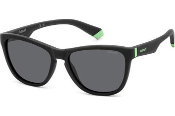 Слънчеви очила Polaroid Junior PLD8056/S 003/M9 Polarized Квадратни Черна