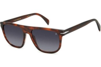 Ochelari de soare David Beckham DB7111/S EX4/9O Flat Top Havana