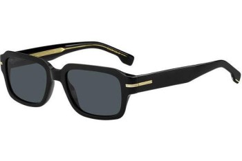 Ochelari de soare BOSS BOSS1596/S 807/A9 Dreptunghiulari Negri