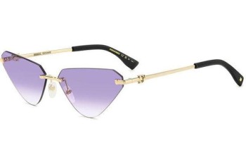 Okulary przeciwsłoneczne Dsquared2 D20108/S S9E/DG Nieregularny Złote