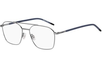 Okulary korekcyjne HUGO HG1274 6LB Pilotki (Aviator) Srebrne