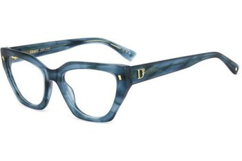 Brillen Dsquared2 D20117 38I Cat Eye Blauw