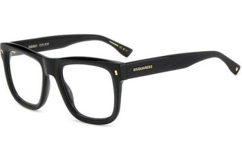 Okulary korekcyjne Dsquared2 D20114 807 Kwadratowe Czarne