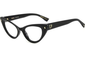 szemüvegeinket Dsquared2 D20116 807 Cat Eye Fekete