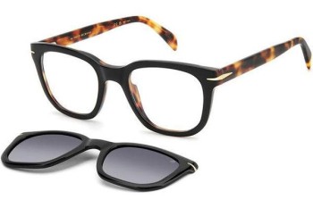 Ochelari David Beckham DB7043/CS WR7/LB Polarized Pătrați Negri