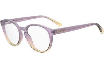 Okulary korekcyjne Love Moschino MOL626 789 Owalne Fioletowe