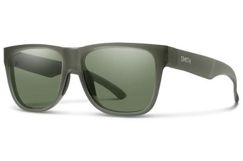 Слънчеви очила Smith LOWDOWN 2 B59/L7 Polarized Квадратни Зелена