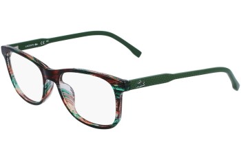 Okulary korekcyjne Lacoste L3657 315 Prostokątne Zielone