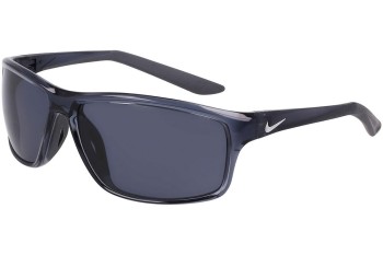 Okulary przeciwsłoneczne Nike Adrenaline 22 DV2372 021 Prostokątne Szare