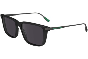 Okulary przeciwsłoneczne Lacoste L6017S 001 Kwadratowe Czarne