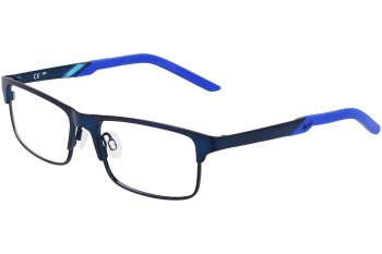 Okulary korekcyjne Nike 5592 410 Prostokątne Niebieskie