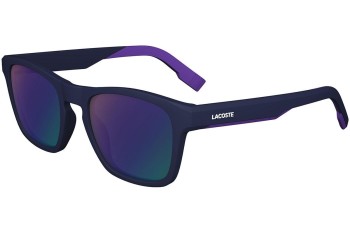 Ochelari de soare Lacoste L6018S 424 Pătrați Albaștri