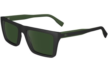 Слънчеви очила Lacoste L6009S 002 Правоъгълни Черна